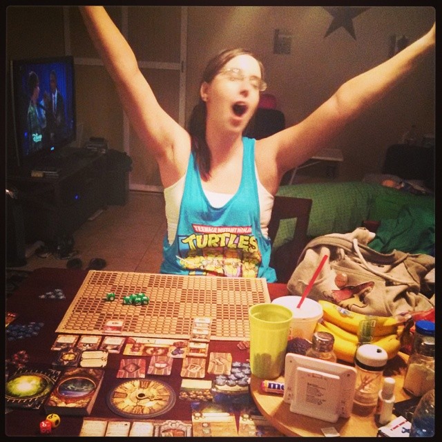 Madam Geek was happy.