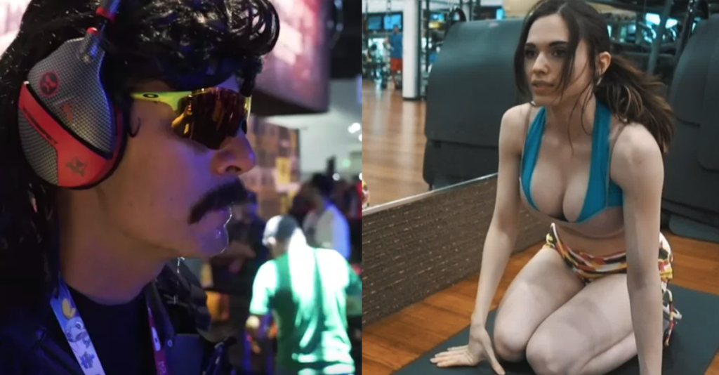 A Tale of Two Streamers: Amouranth & Dr. Disrespect.