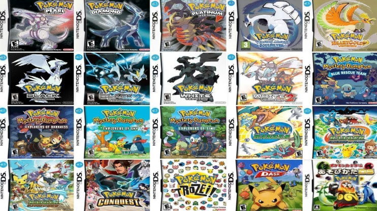 Top 6 Pokemon Games For Nintendo Ds The Geek Lyfe