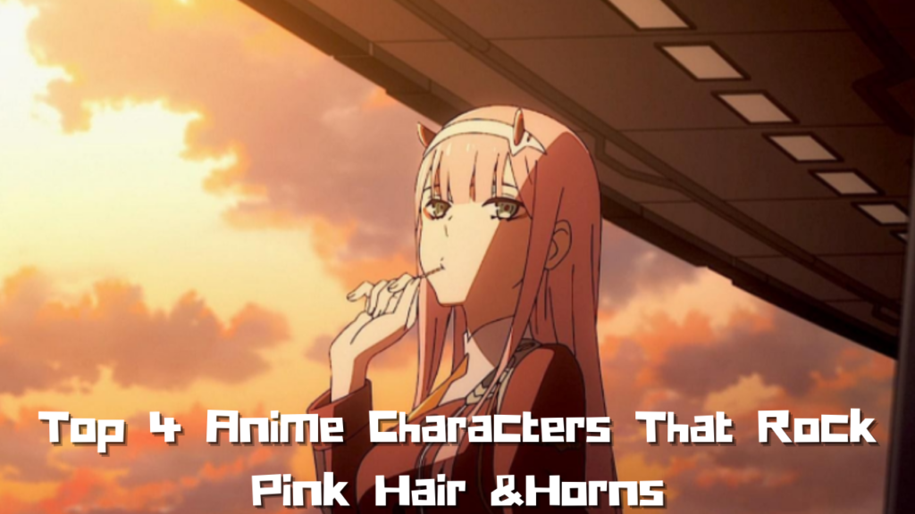 Pink haired anime girl characters
