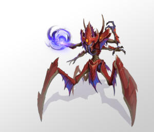 WoW Visions of NZoth Concept Old God Spider Caster