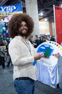 Bob Ross Cosplay